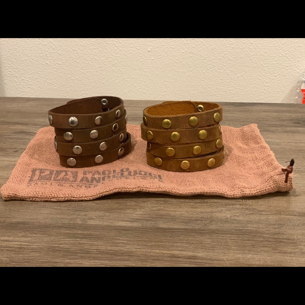 Leather bracelets